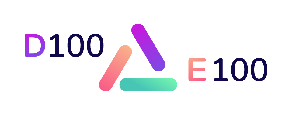 D100 >-< E100